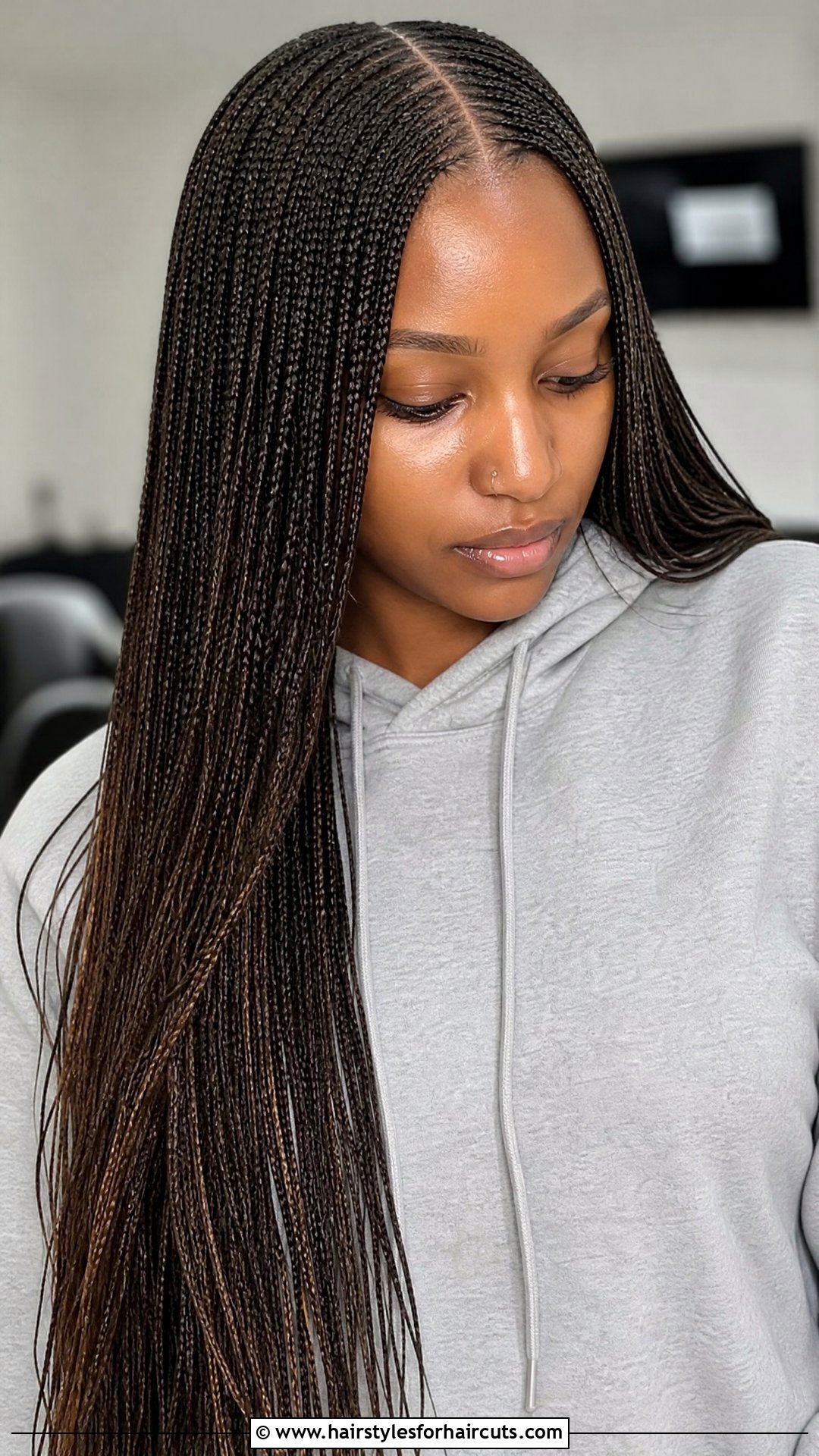 Micro Braids - 25 protective hairstyles for 4c hair - 25 protective hairstyles for 4c hair