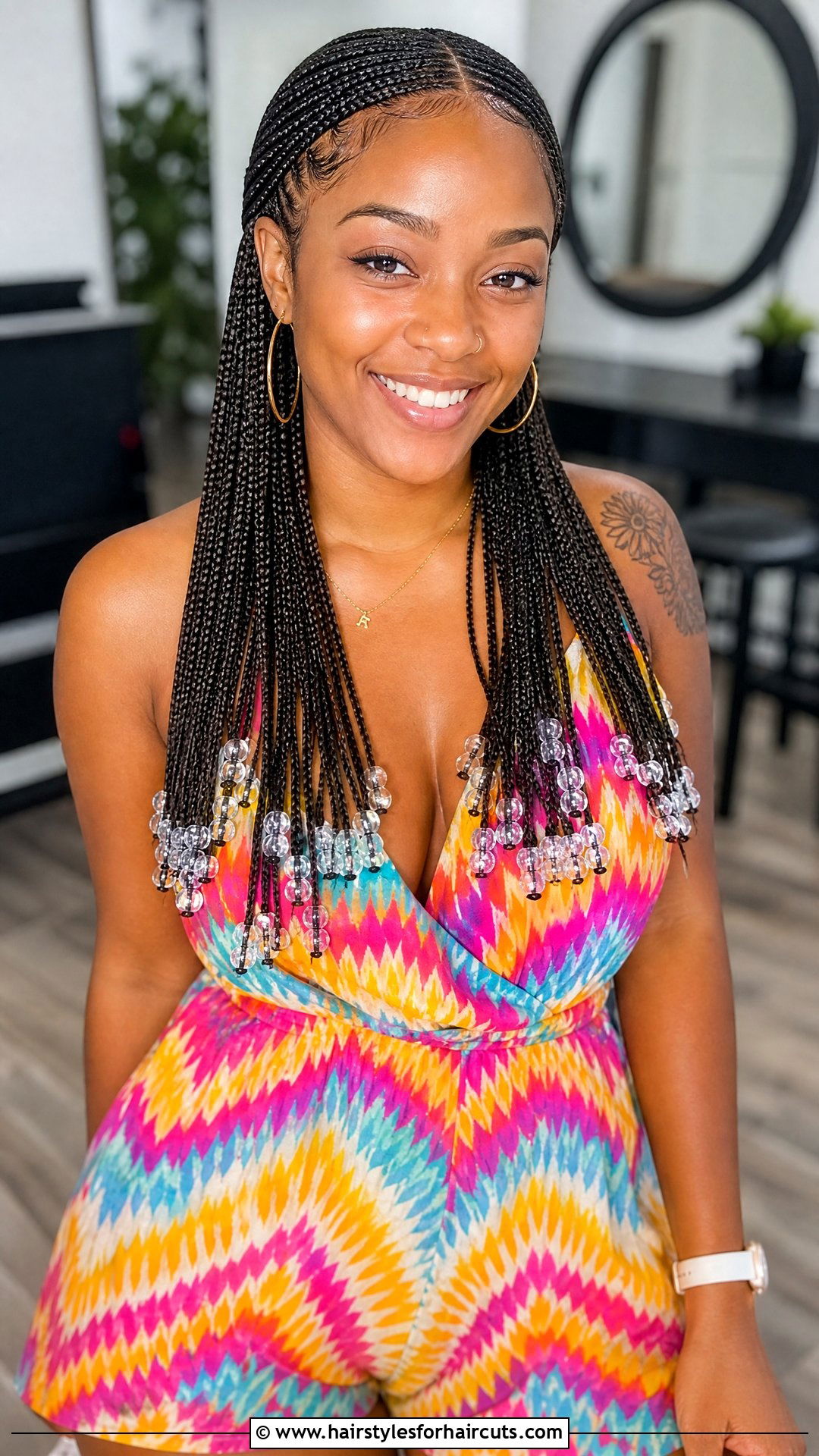 Micro Braids Birthday Hairstyle - 25 birthday hairstyles - 25 birthday hairstyles