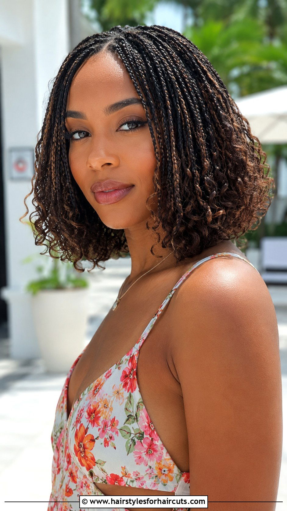 Micro Braids Bob - 25 bob hairstyles natural hair - 25 bob hairstyles natural hair