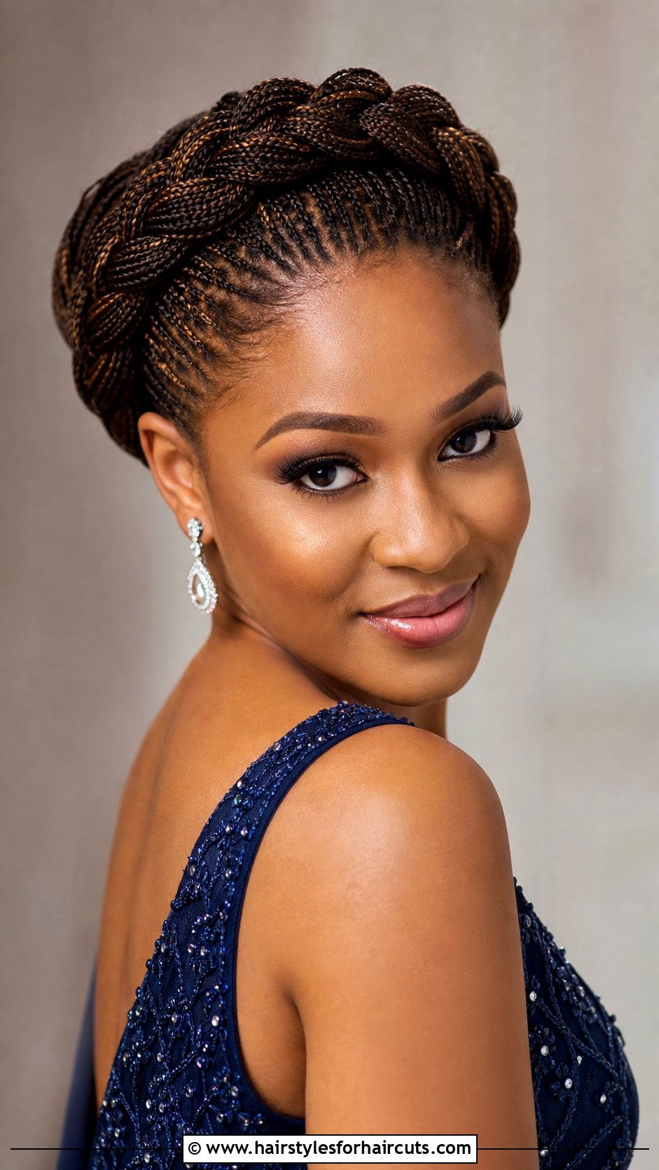 Micro Braids Crown Braid - 25 human hair micro braids hairstyles - 25 human hair micro braids hairstyles