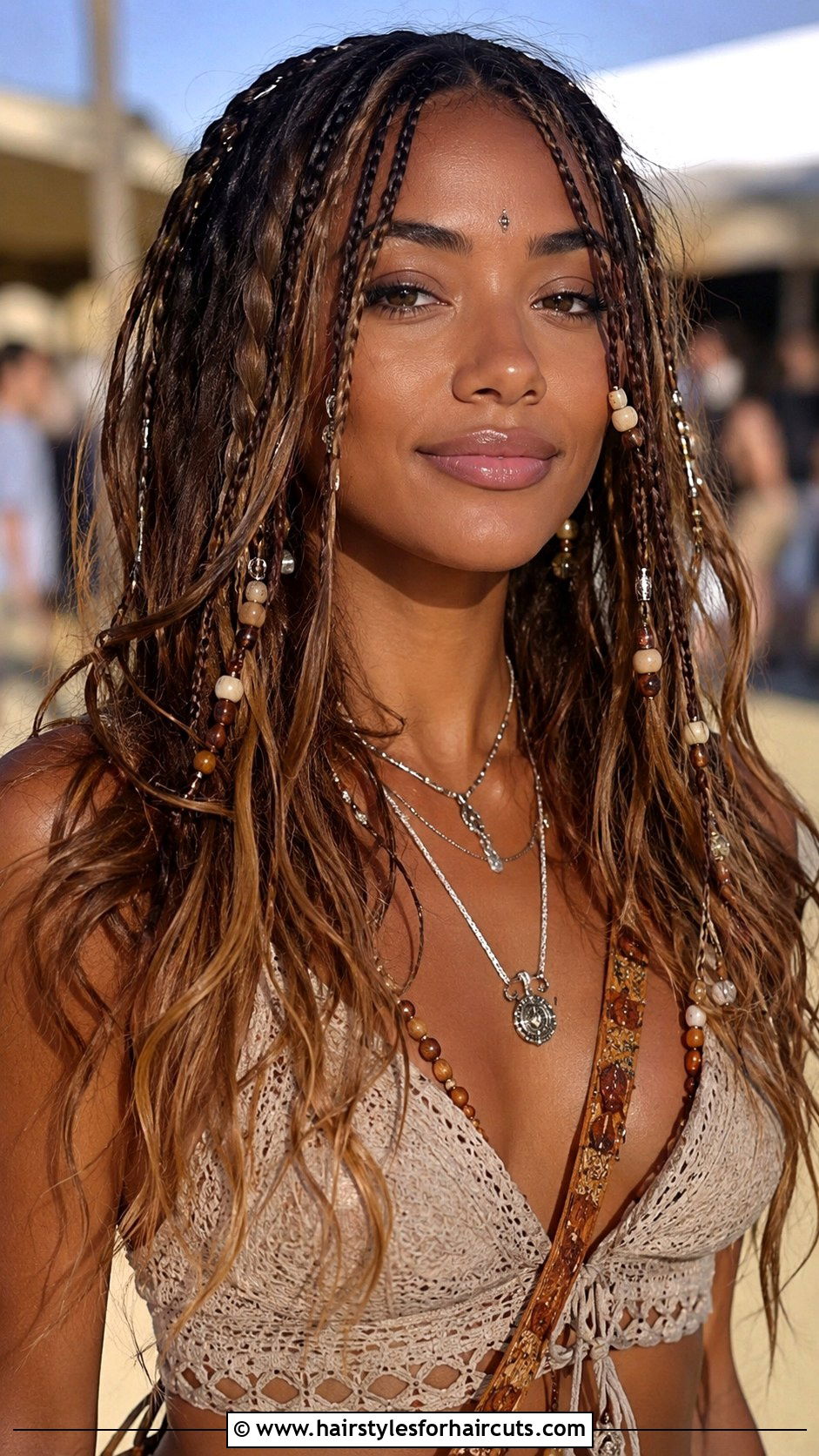 Micro Braids Medium Hair - 25 medium length hair concert hairstyles - 25 medium length hair concert hairstyles