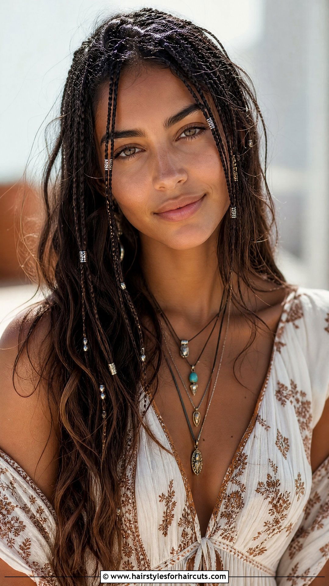 Micro Braids With Beads - 25 y2k hairstyles - 25 y2k hairstyles
