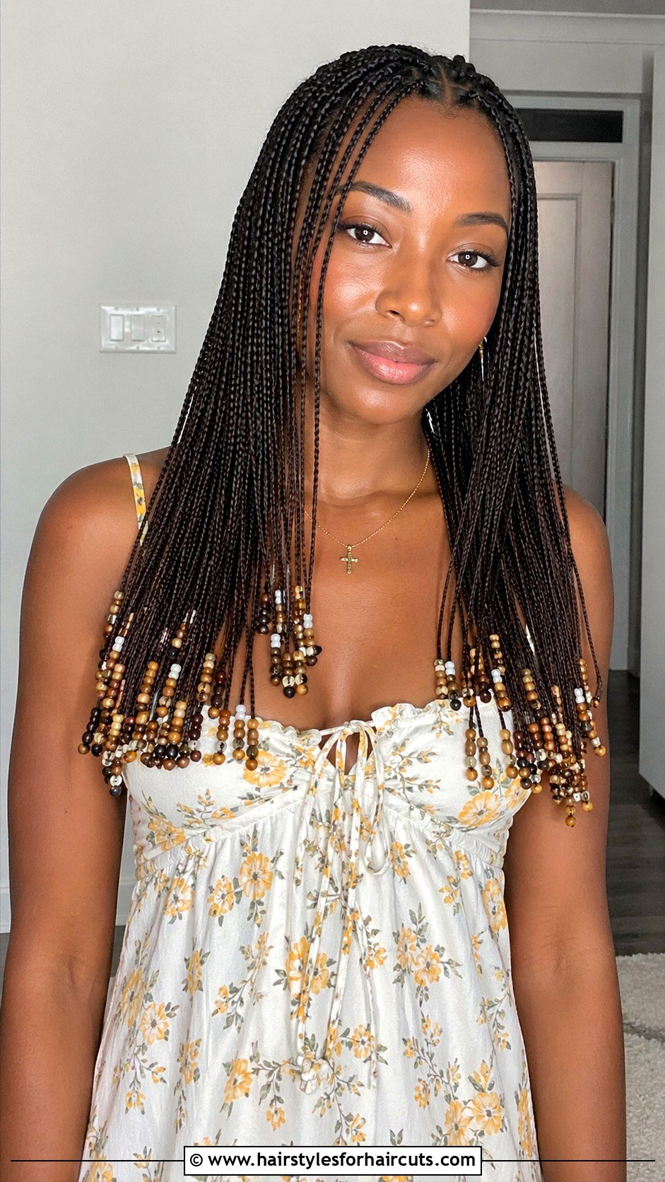 Micro Braids With Beads - 25 2000s hairstyles - 25 2000s hairstyles