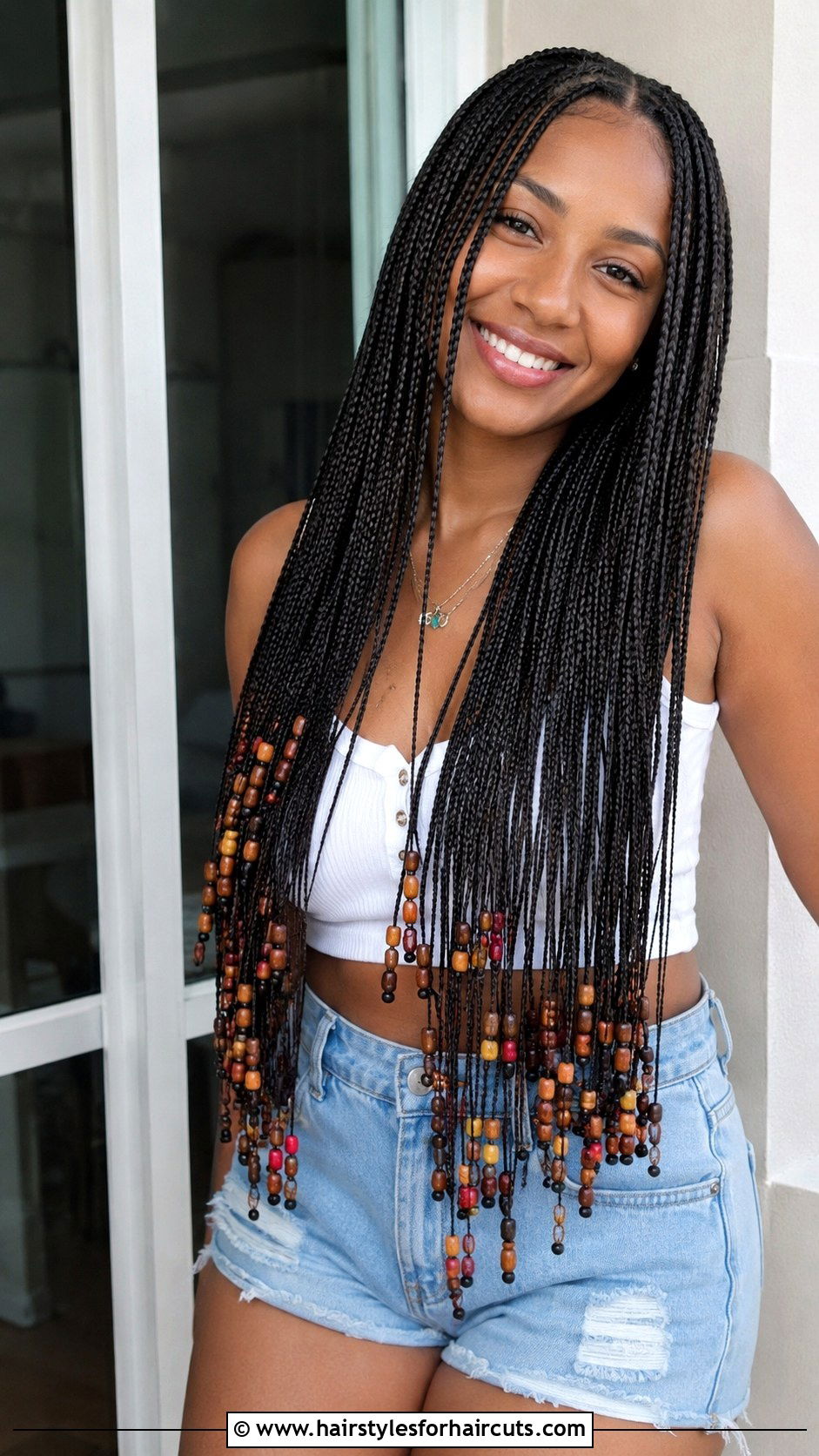 Micro Braids With Beads - 25 alicia keys hairstyles - 25 alicia keys hairstyles