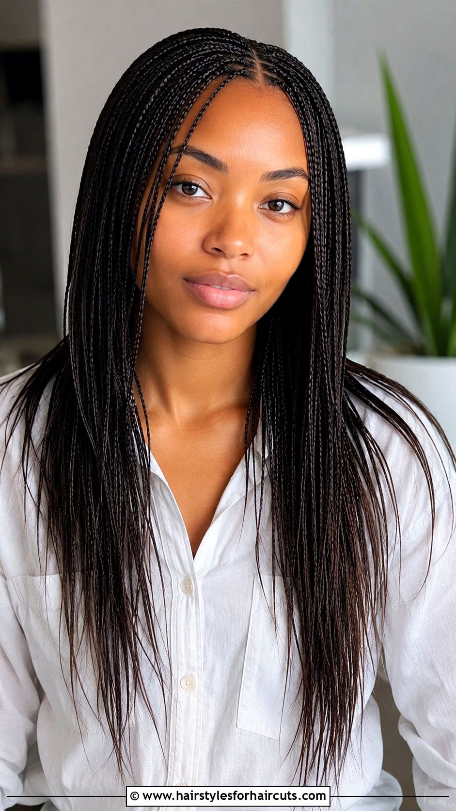Micro Braids With Straight Ends - 25 braids with straight hair black hairstyles - 25 braids with straight hair black hairstyles