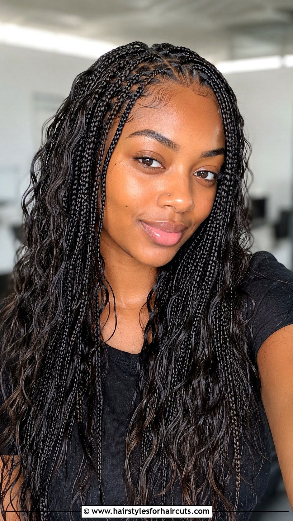 Micro Braids With Waves - 25 cowgirl hairstyles - 25 cowgirl hairstyles
