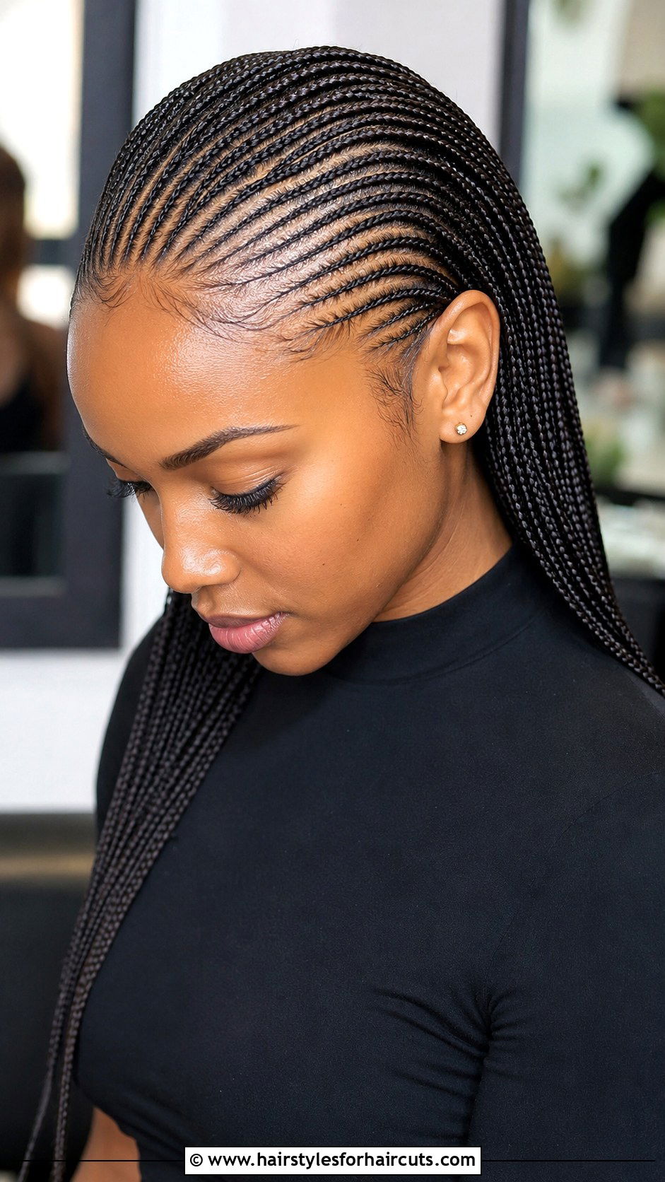 Micro Cornrows - 25 braided hairstyles for short 4c natural hair - 25 braided hairstyles for short 4c natural hair
