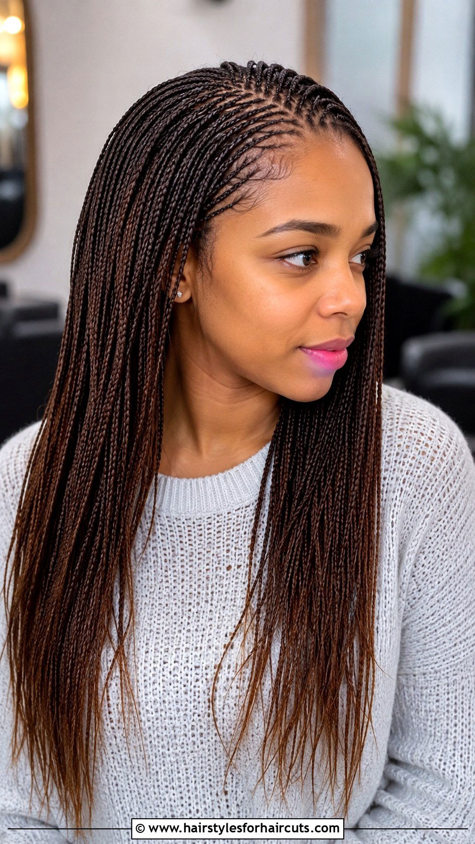 Micro Cornrows - 25 cornrow hairstyles with natural hair - 25 cornrow hairstyles with natural hair