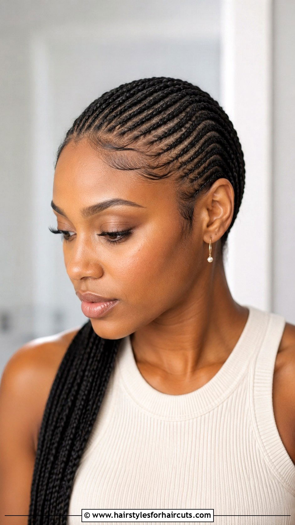 Micro Crown Braid - 25 crown braid hairstyles for black hair - 25 crown braid hairstyles for black hair