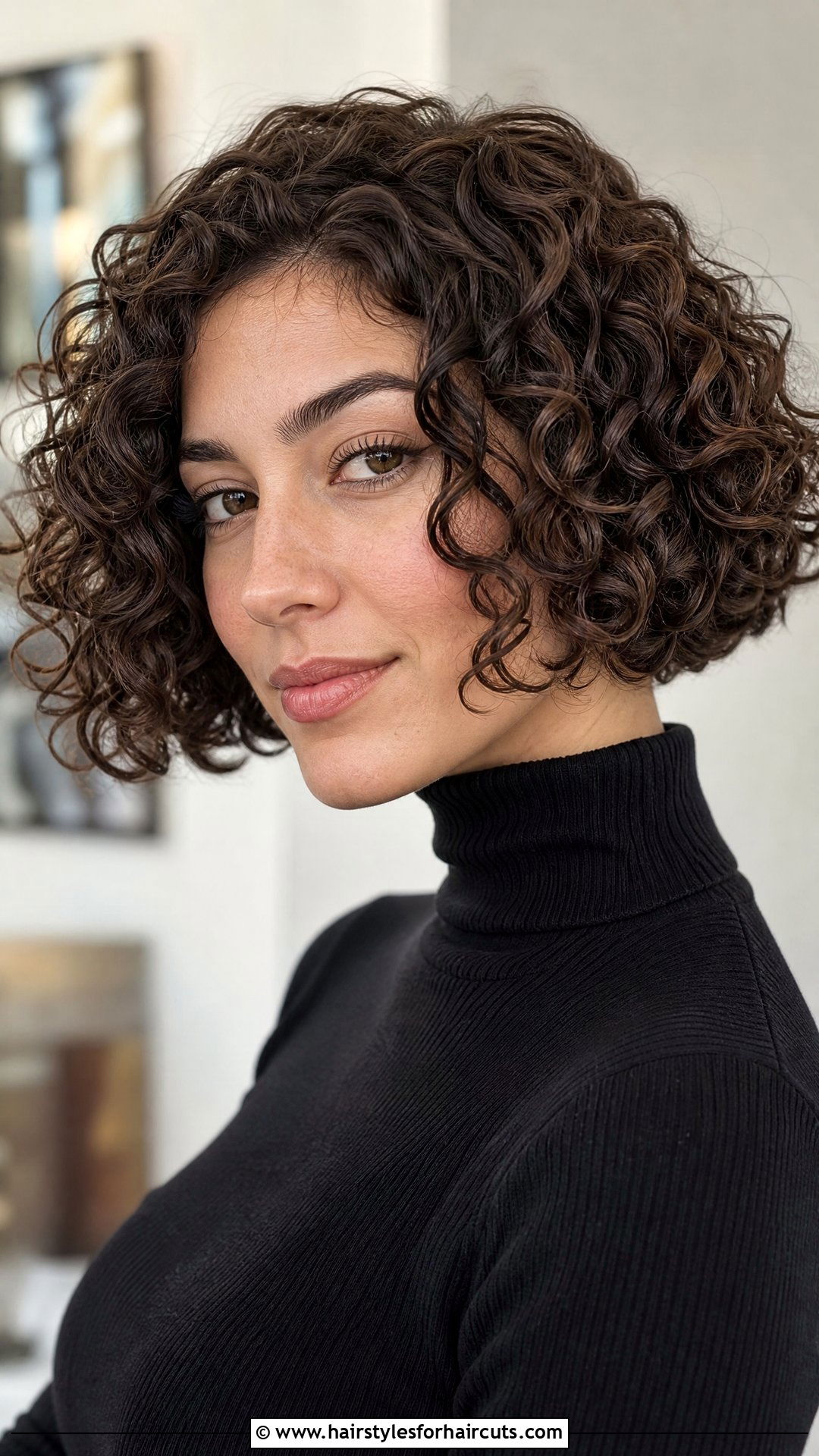Micro Curly Bob - 25 good curly haircuts - 25 good curly haircuts