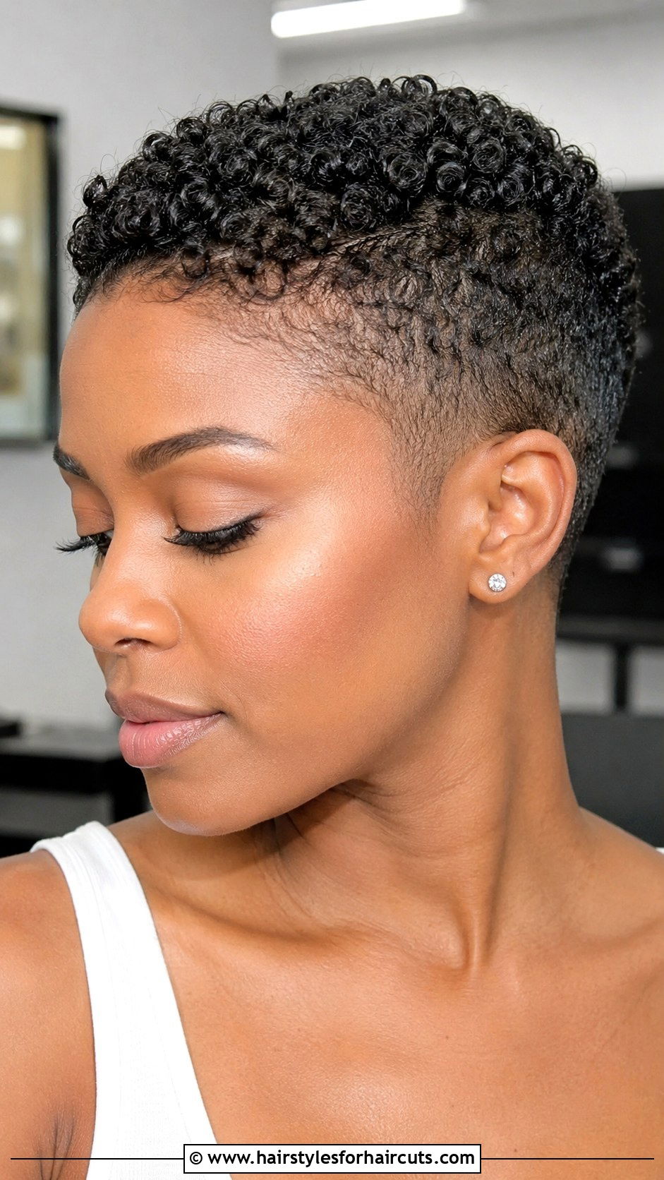 Micro Curly Pixie - 25 african american curly hairstyles - 25 african american curly hairstyles