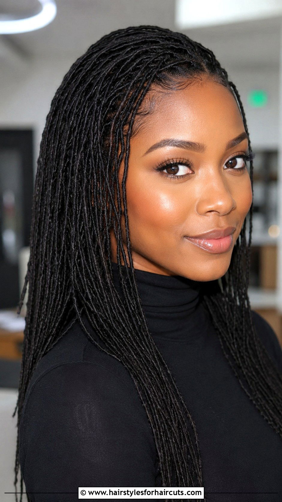 Micro Faux Locs - 25 faux locs hairstyles - 25 faux locs hairstyles