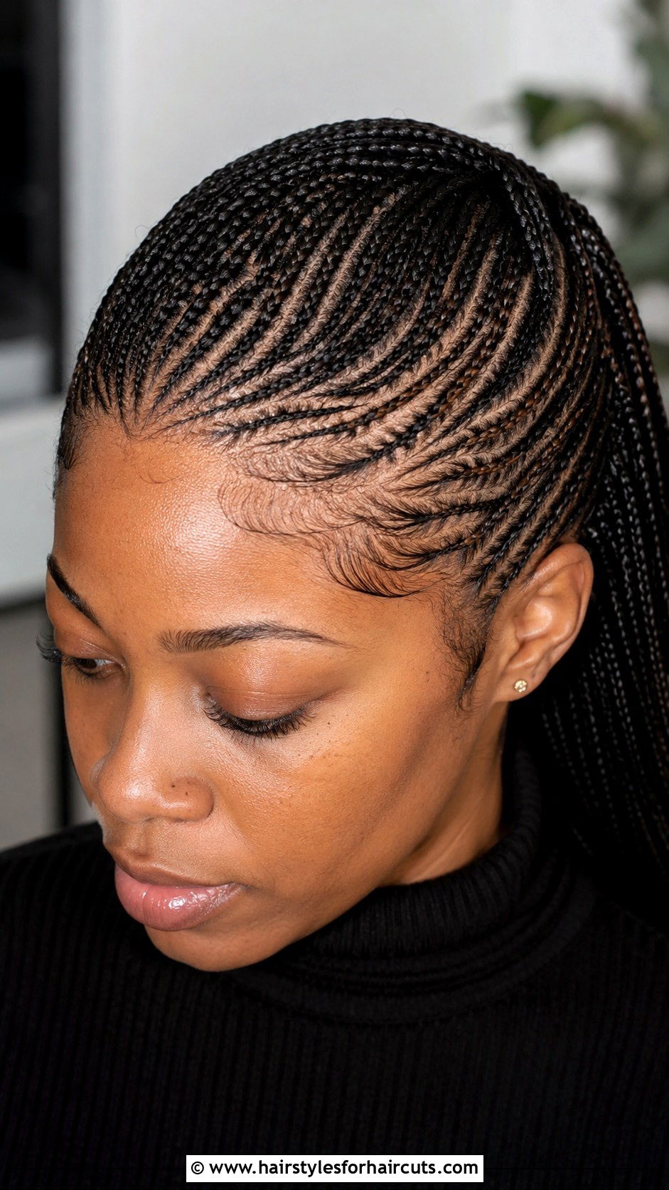 Micro French Braid - 25 black hair french braid hairstyles - 25 black hair french braid hairstyles