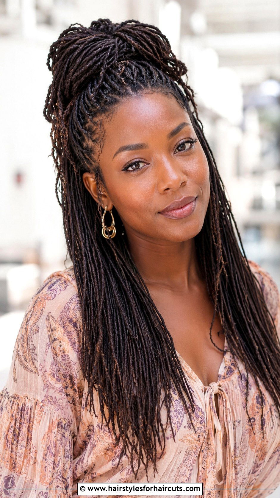 Micro Locs - 25 black women haircuts styles - 25 black women haircuts styles