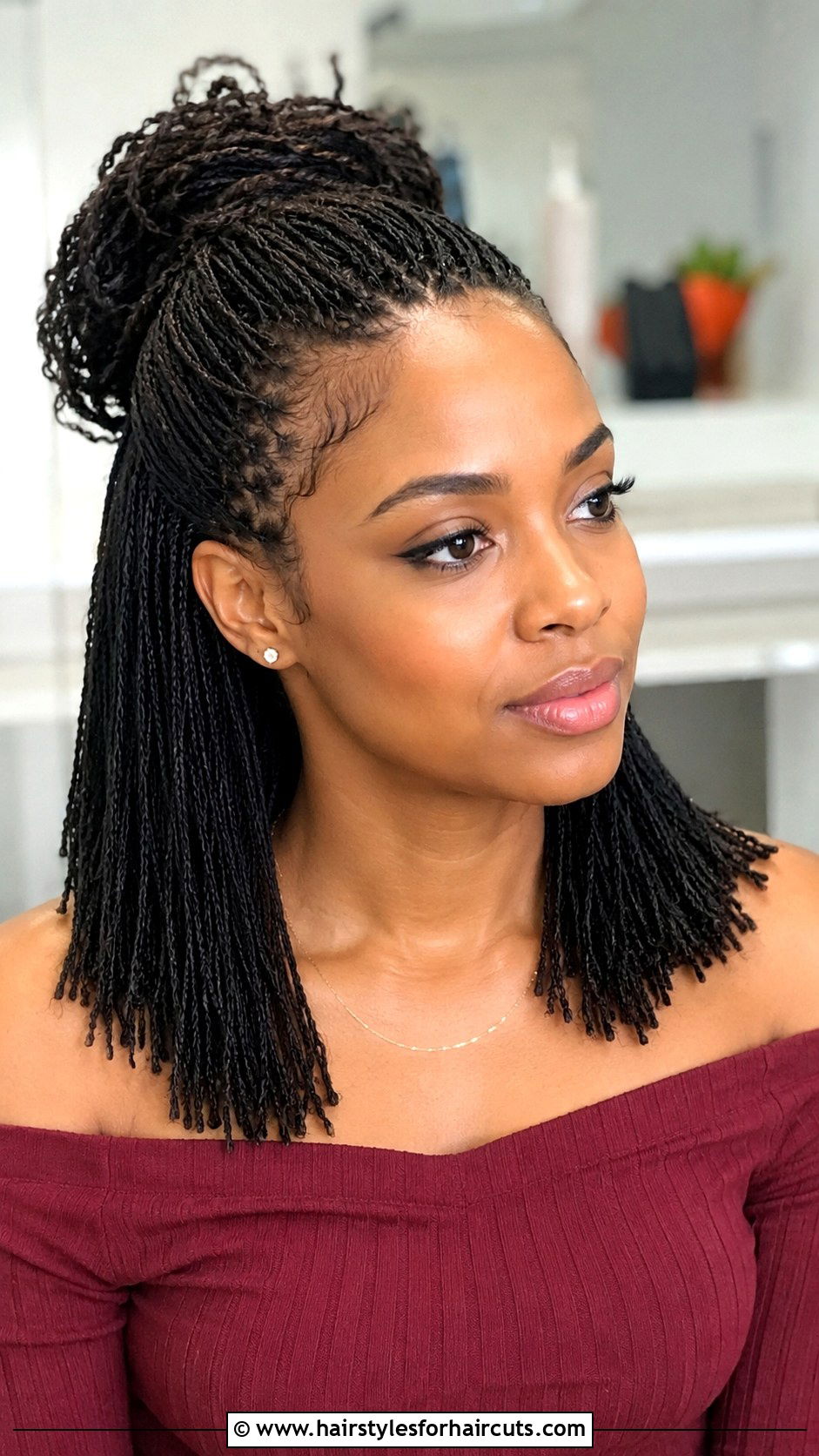 Micro Locs Haircut - 25 best haircuts for black hair - 25 best haircuts for black hair