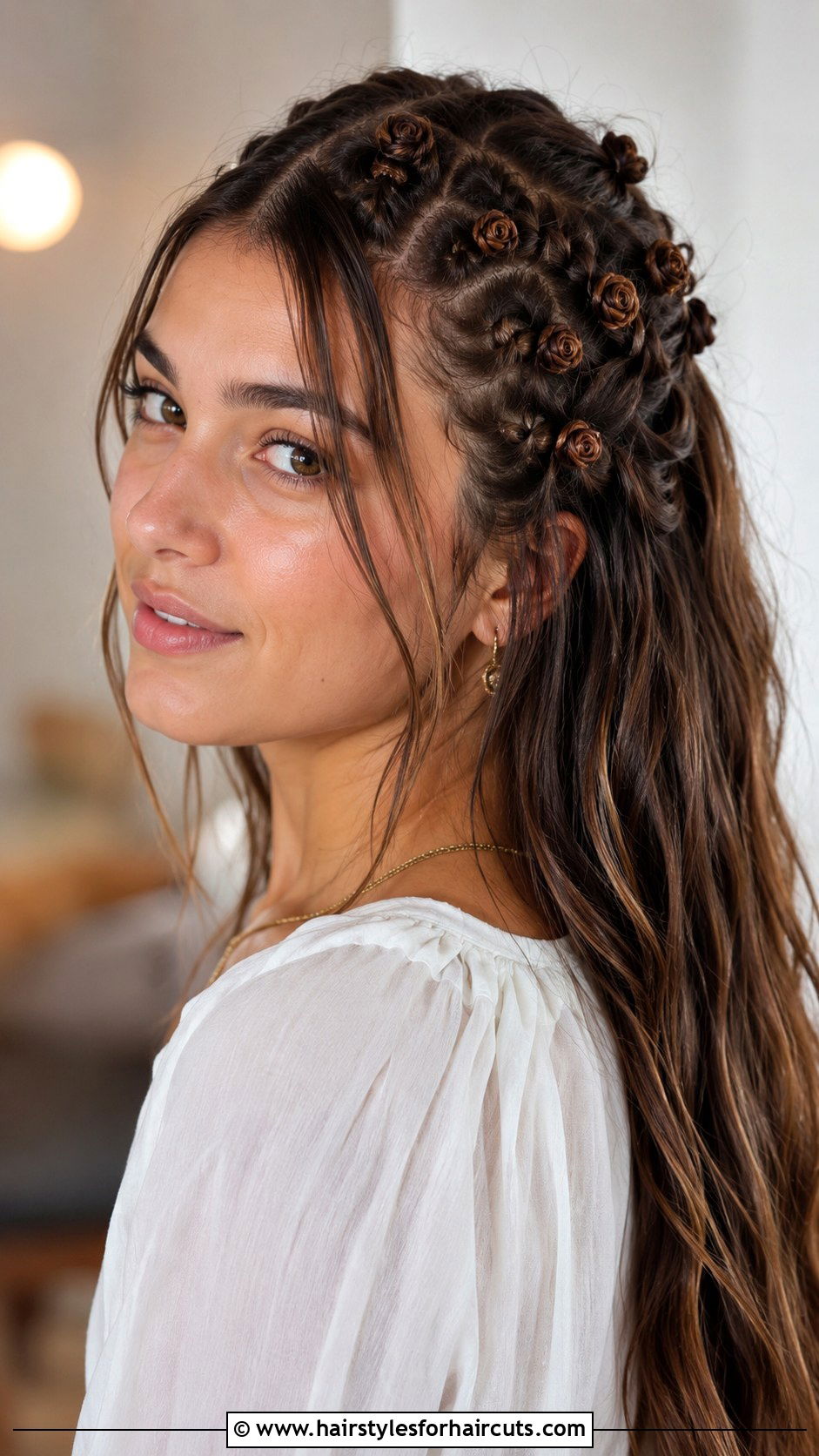 Micro Rose Braids - 25 rose hairstyles - 25 rose hairstyles