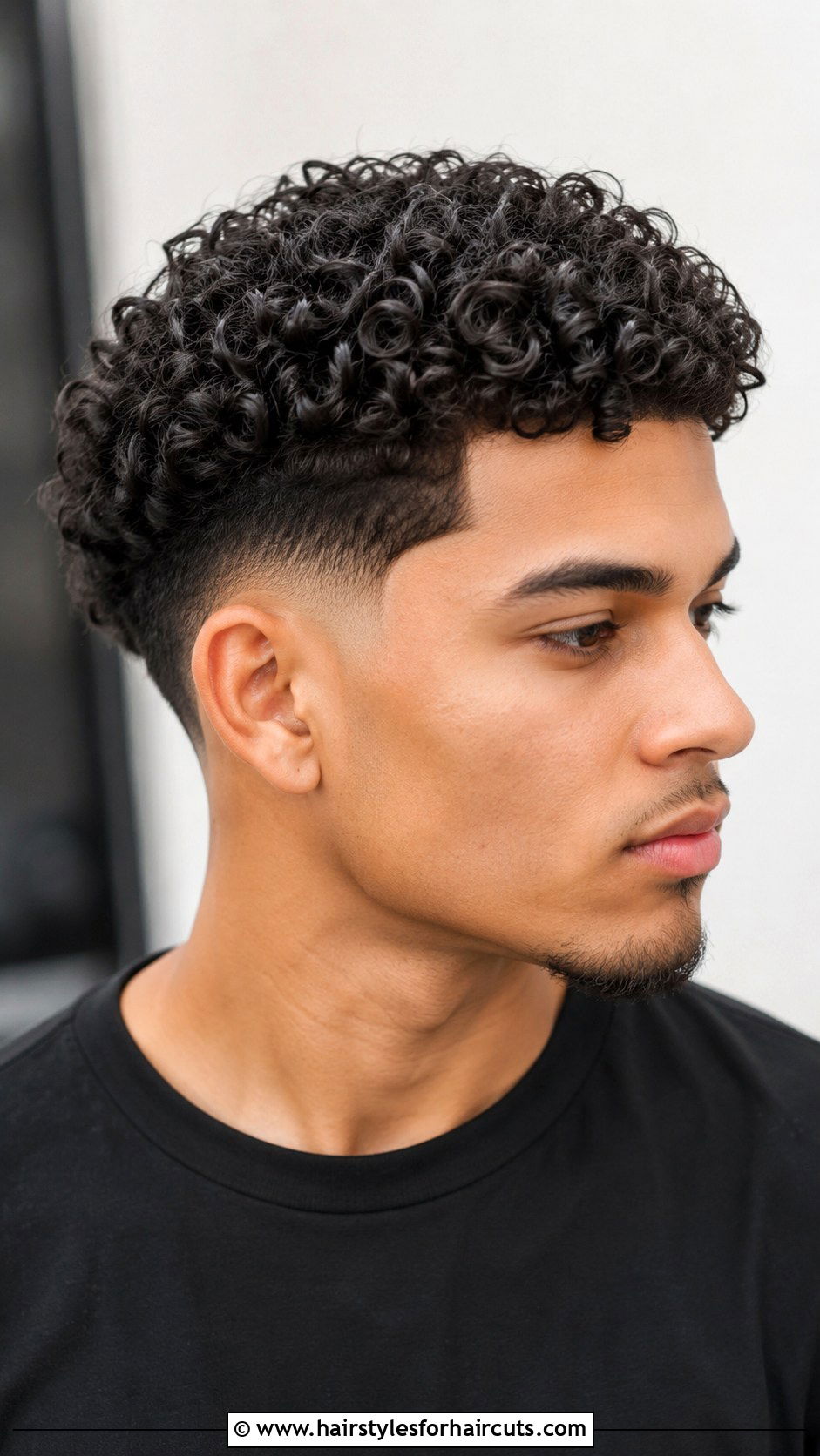 Mid Drop Fade With Defined Curls - 25 mid drop fade haircuts curly hair - 25 mid drop fade haircuts curly hair