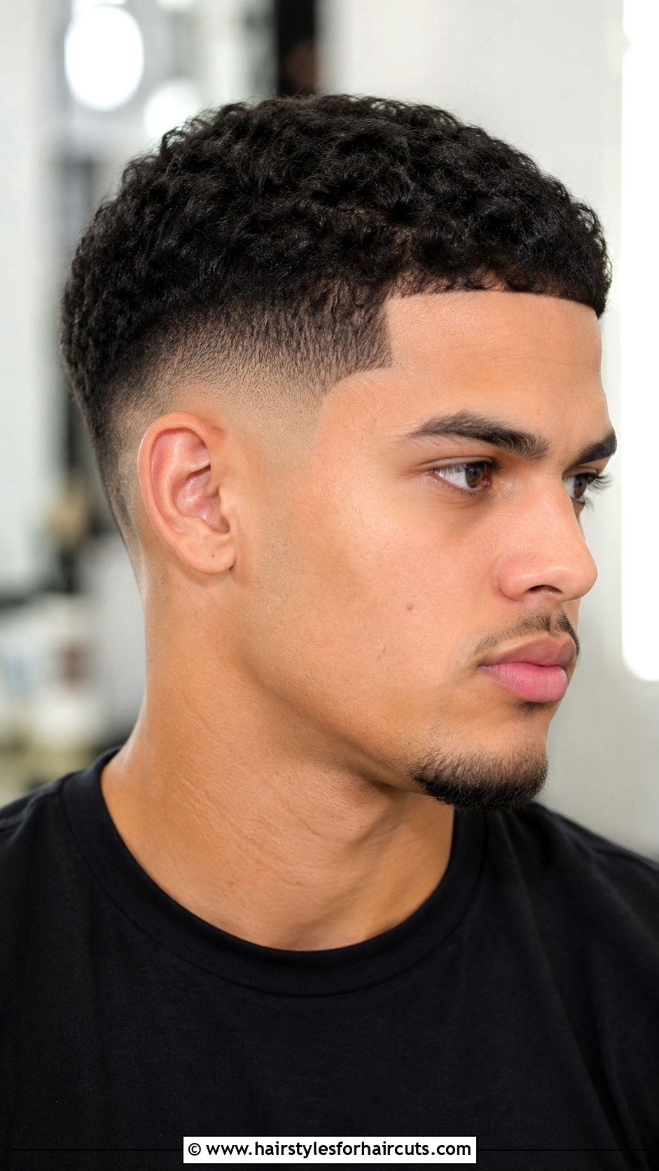 Mid Drop Fade With Low Curly Top - 25 mid drop fade haircuts curly hair - 25 mid drop fade haircuts curly hair