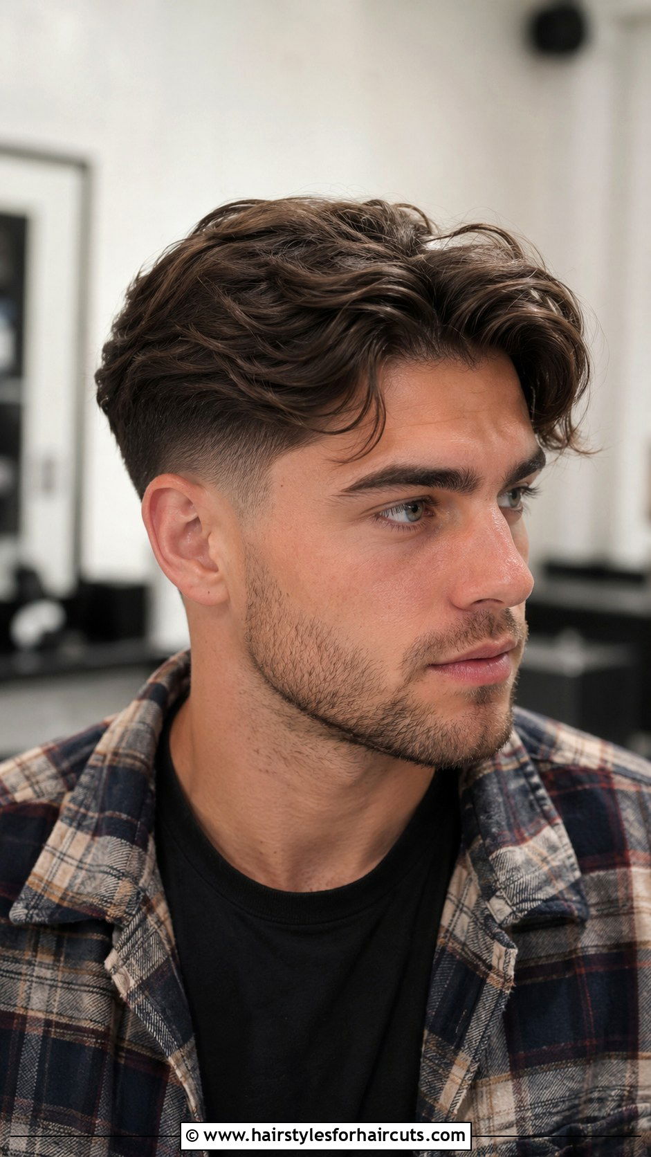 Mid Fade Bro Flow - 25 haircuts fade types - 25 haircuts fade types