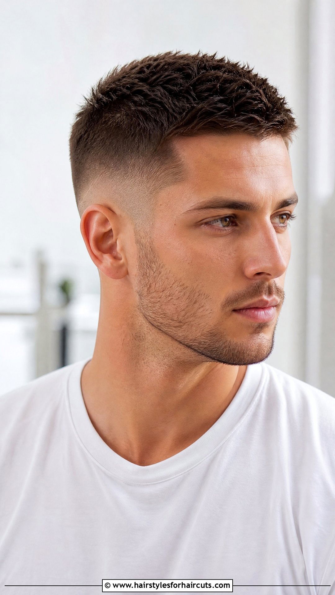 Mid Fade Crew Cut - 25 mid fade haircuts with short hair - 25 mid fade haircuts with short hair