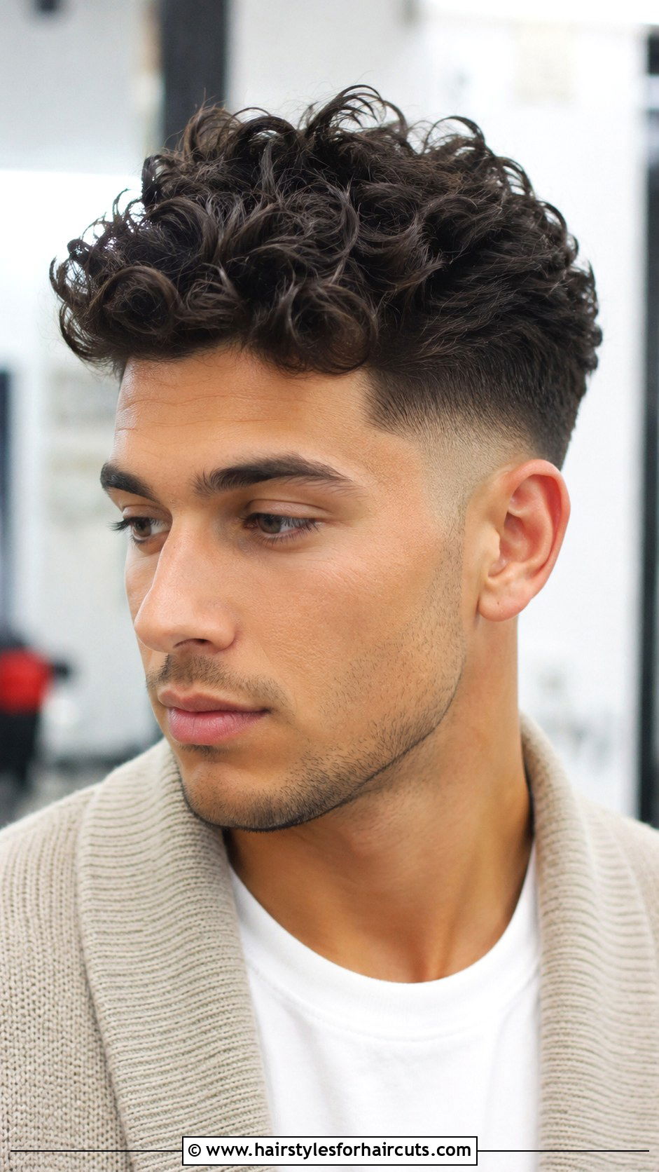 Mid Fade Curly Hair - 25 curly hair receding hairline haircuts - 25 curly hair receding hairline haircuts