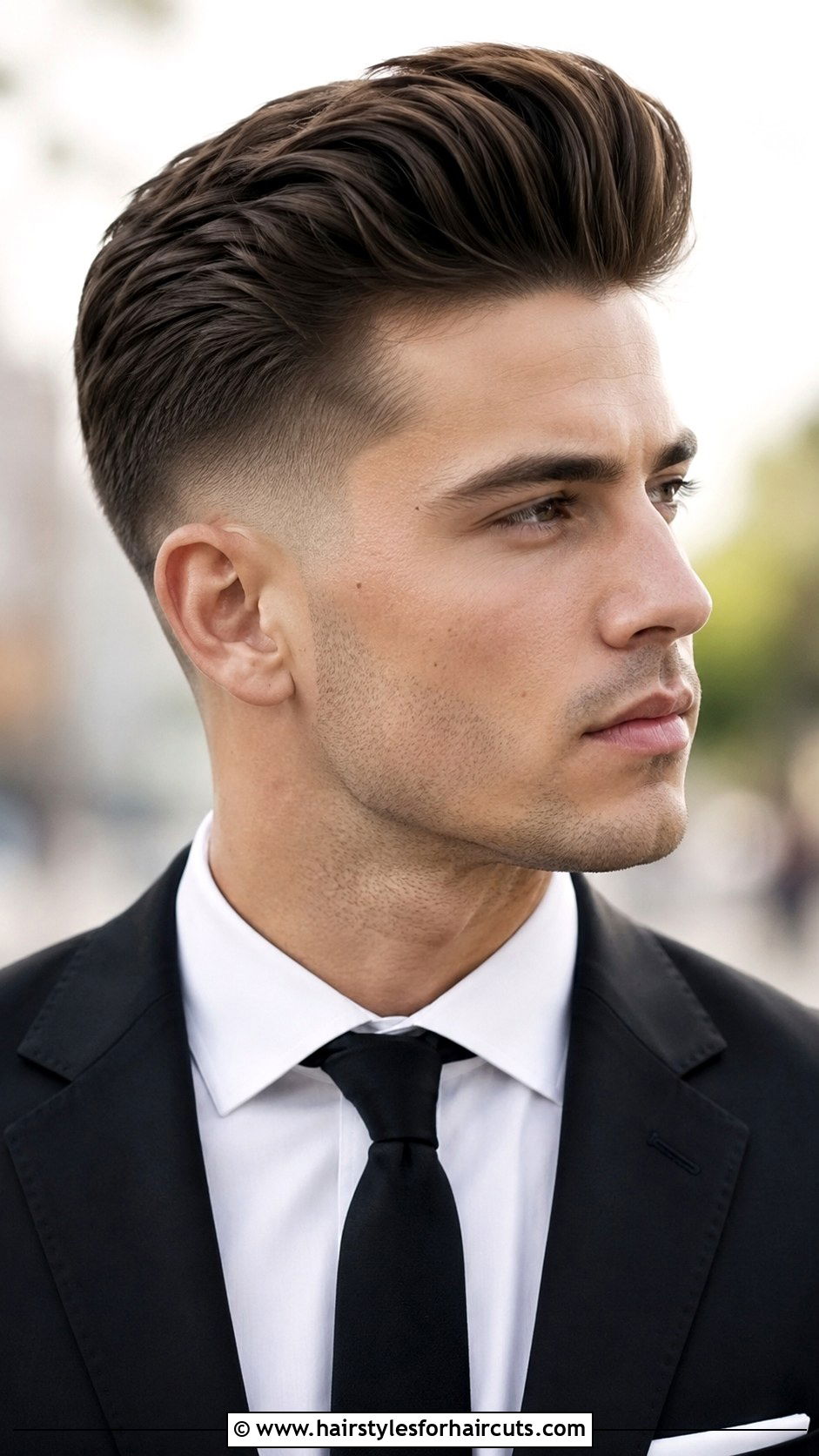 Mid Fade Pompadour - 25 haircuts mid fade - 25 haircuts mid fade