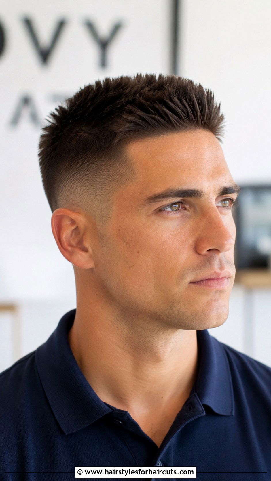 Mid Fade Short Brush Up Straight Hair - 25 mid fade haircuts straight hair - 25 mid fade haircuts straight hair