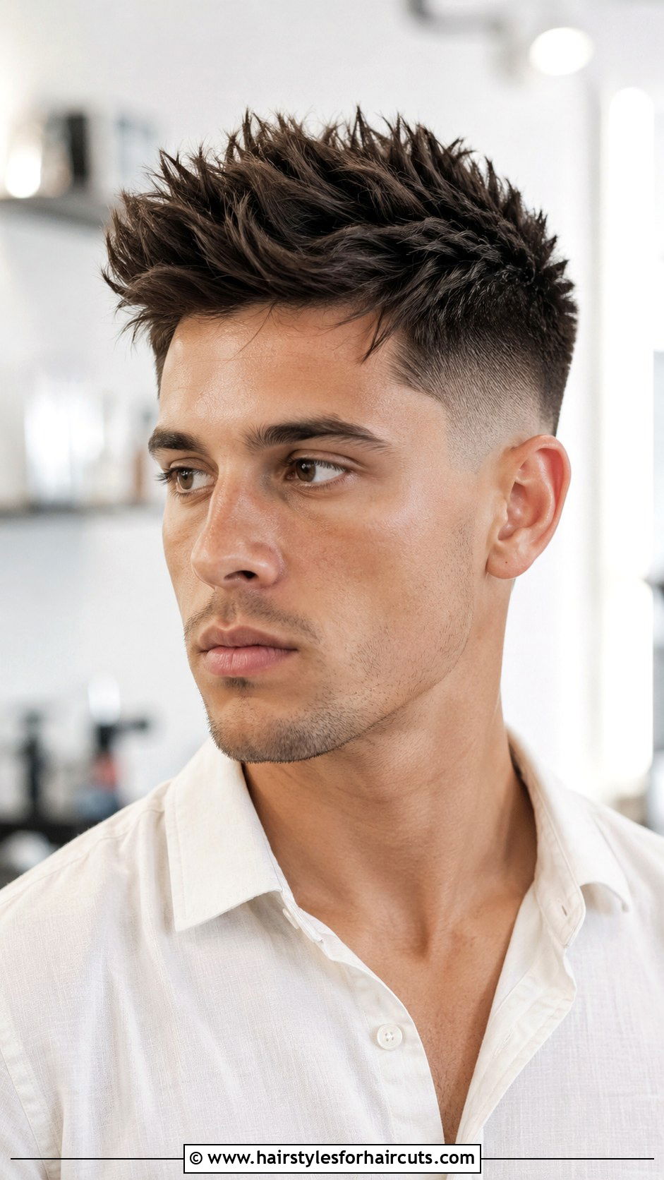 Mid Fade Spiky Hair - 25 haircuts mid fade - 25 haircuts mid fade