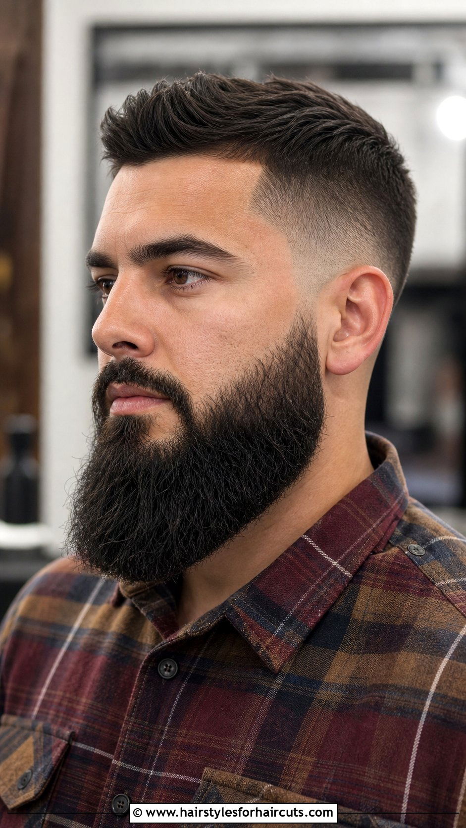 Mid Fade With Long Beard - 25 long beard short hairstyles - 25 long beard short hairstyles
