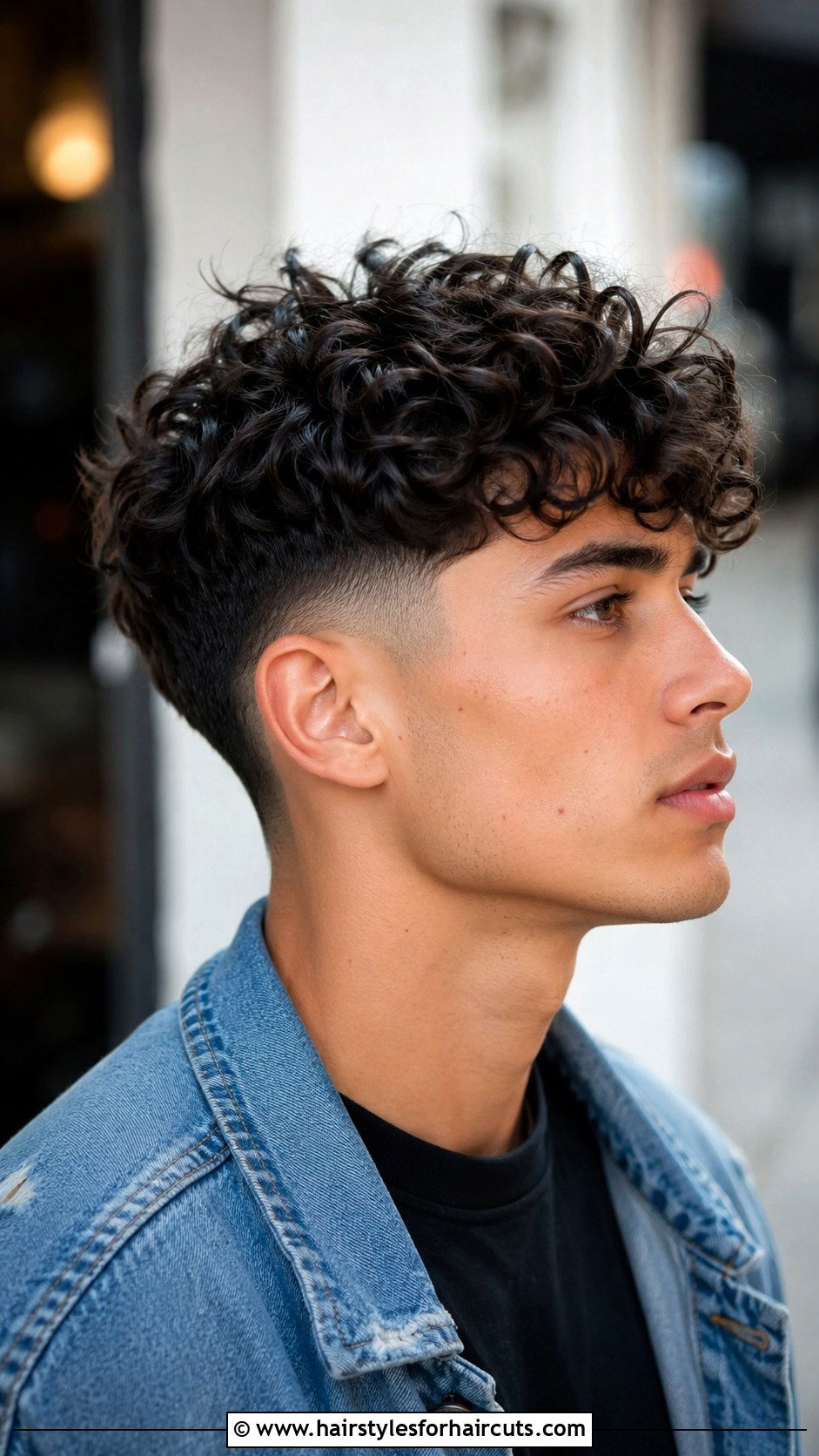 Mid Fade With Long Curly Hair - 25 fade haircuts with long hair - 25 fade haircuts with long hair