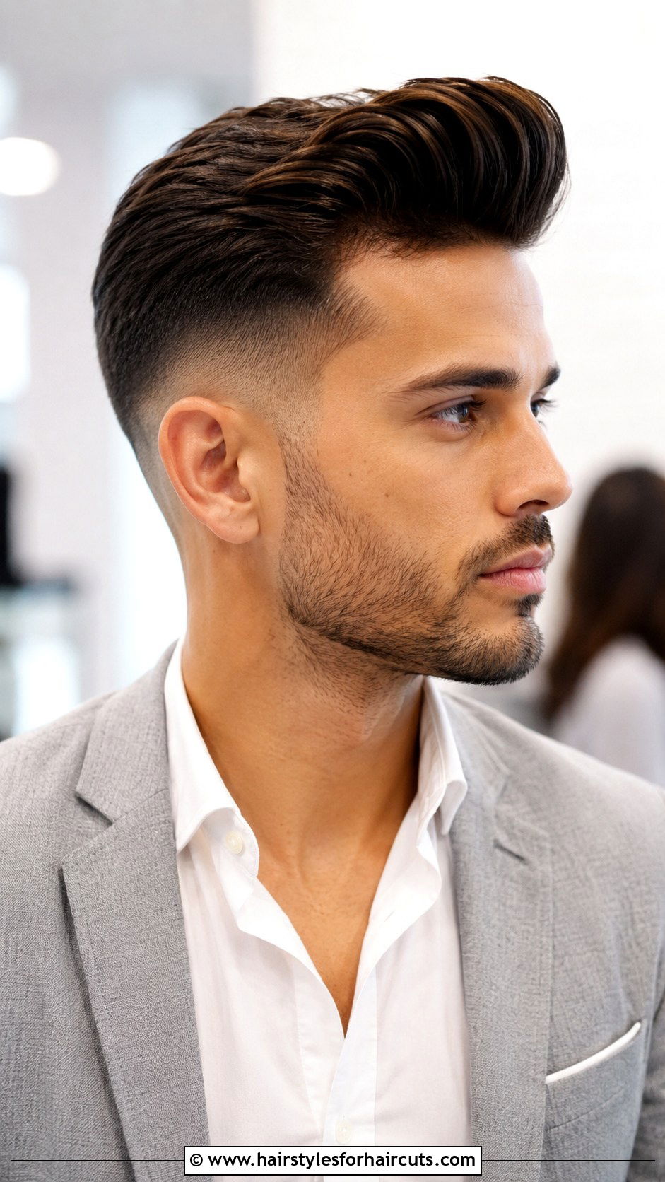 Mid Fade With Quiff - 25 haircuts brentwood - 25 haircuts brentwood
