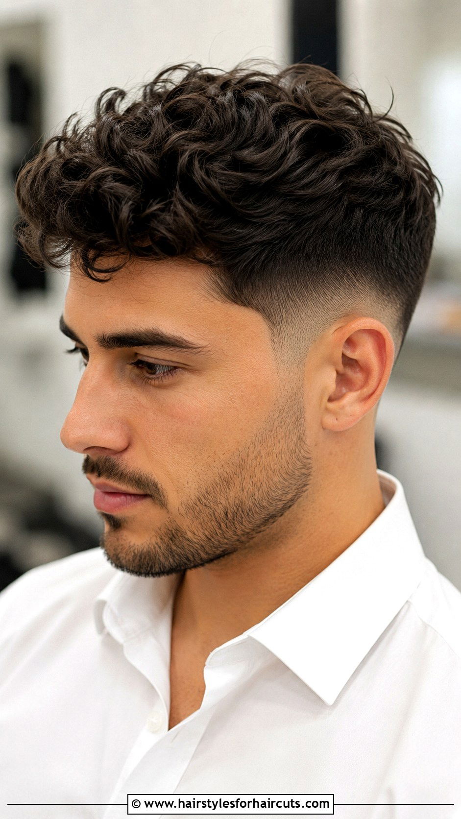 Mid Fade With Wavy Top For Double Crown - 25 double crown hairstyles - 25 double crown hairstyles