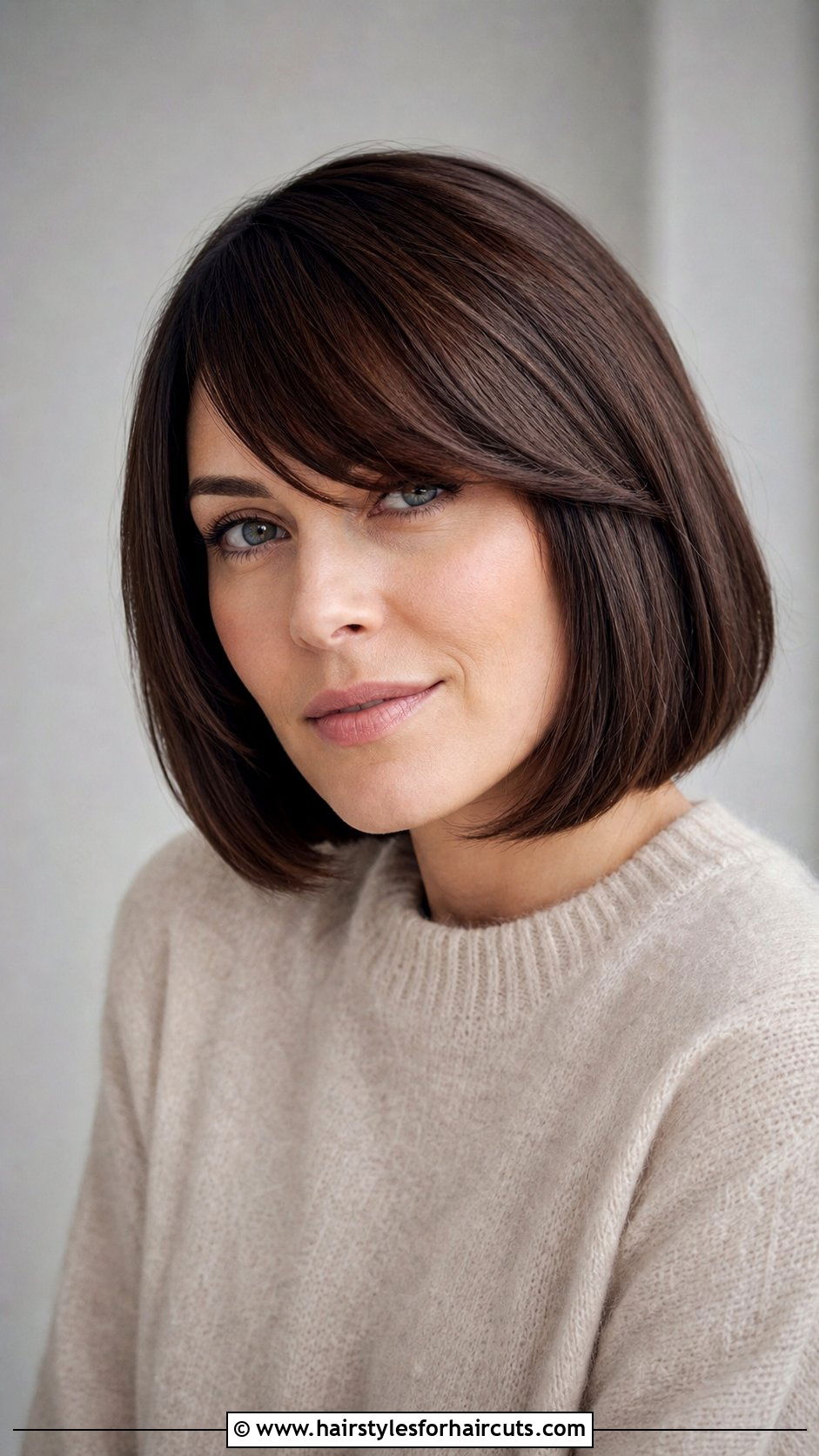 Mid Length Bob With Side Bangs - 25 hairstyles for mid length hair - 25 hairstyles for mid length hair