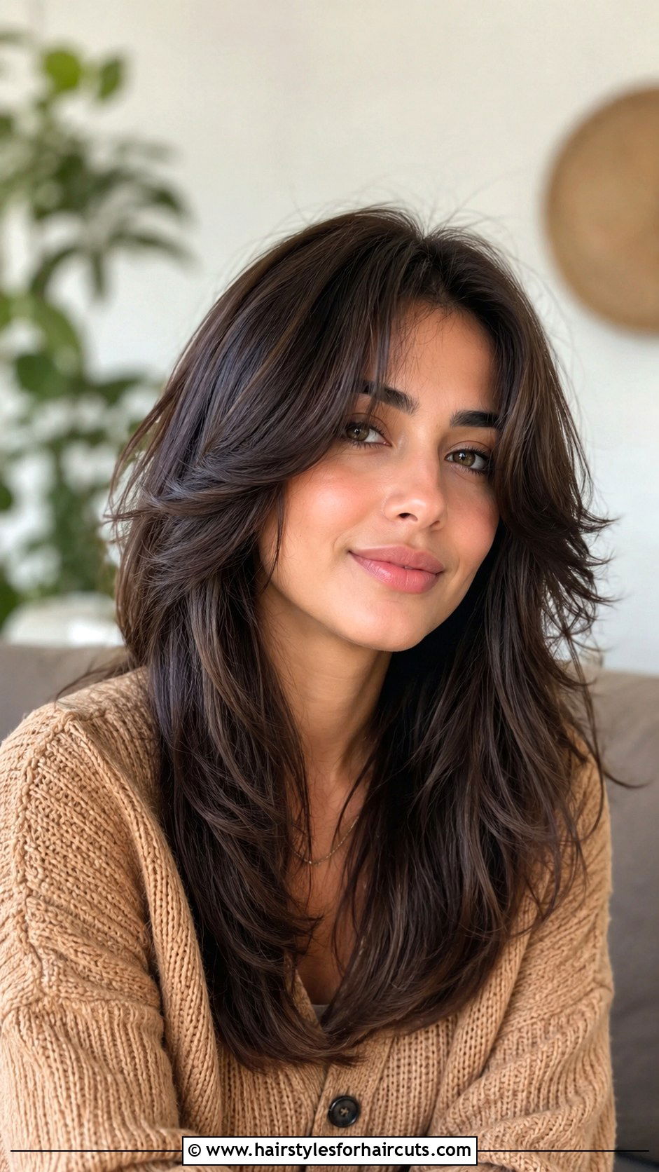 Mid Length Butterfly Haircut - 25 haircuts for wavy hair female - 25 haircuts for wavy hair female