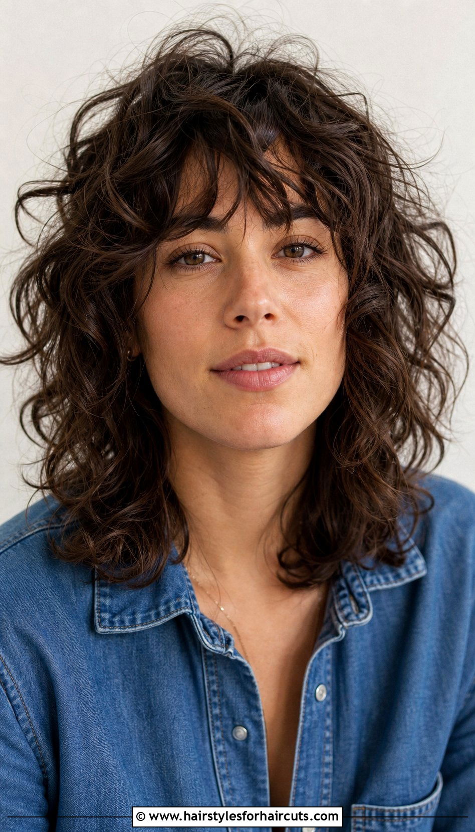 Mid Length Curly Shag - 25 best curly hairstyles - 25 best curly hairstyles