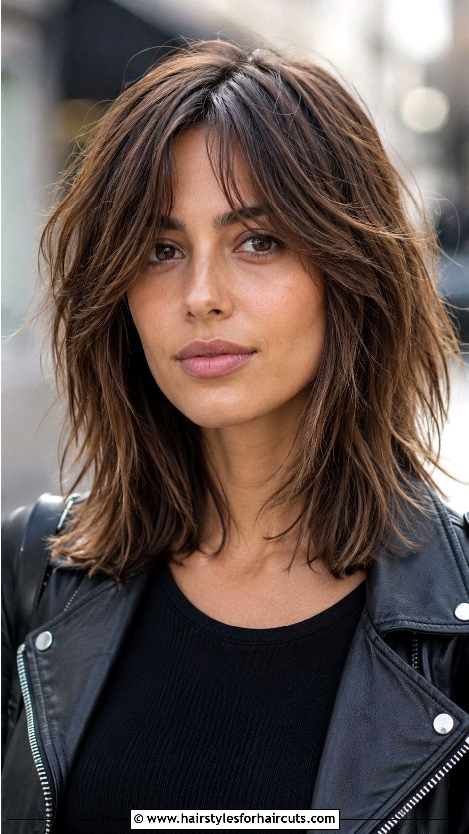 Mid Length Shag - 25 middle haircuts - 25 middle haircuts