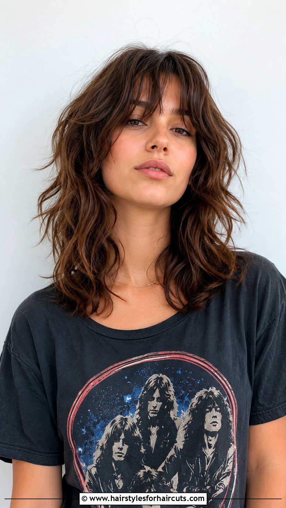 Mid Length Wavy Shag - 25 2a hairstyles - 25 2a hairstyles