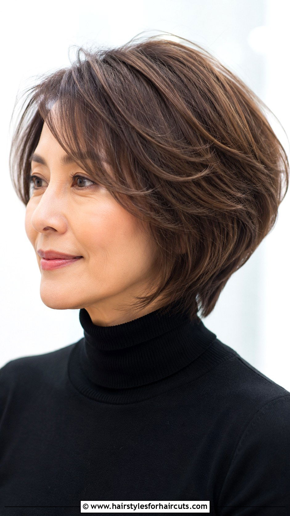 Mid Length Wedge Cut - 25 middle haircuts - 25 middle haircuts