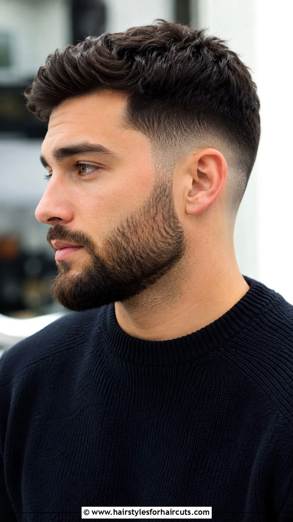 Mid Taper Fade With Beard - 25 mid taper haircuts short hair - 25 mid taper haircuts short hair