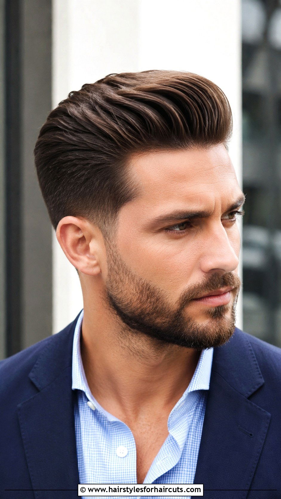Mid Taper Pompadour - 25 mid taper haircuts short hair - 25 mid taper haircuts short hair