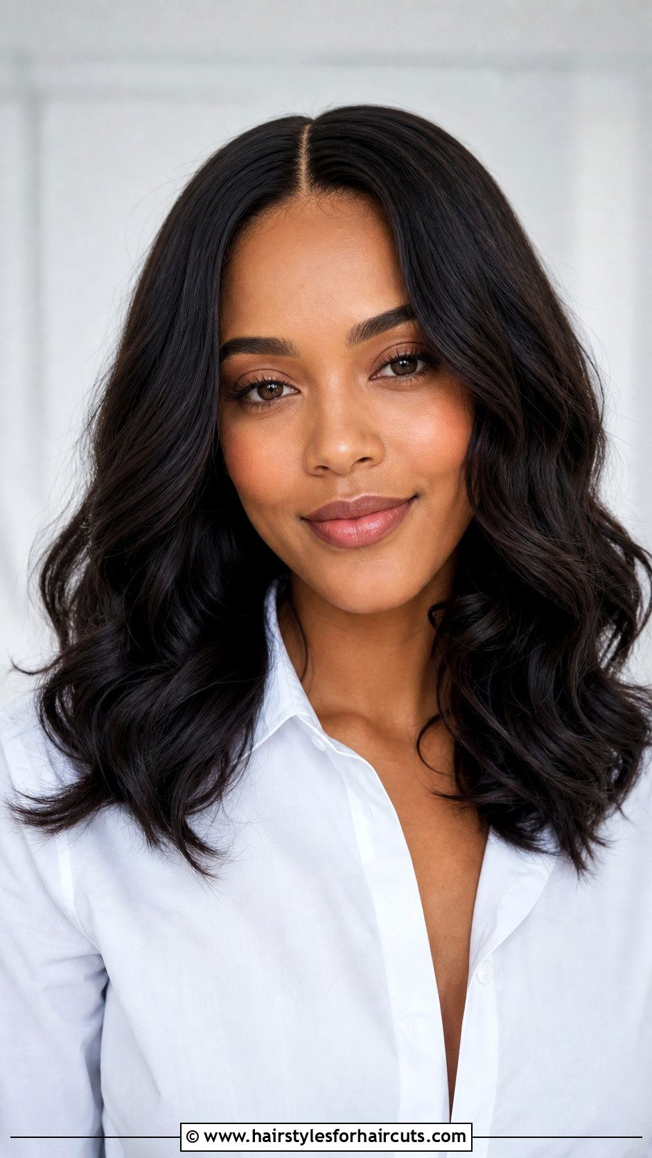 Middle Part Body Wave - 25 body wave hairstyles - 25 body wave hairstyles
