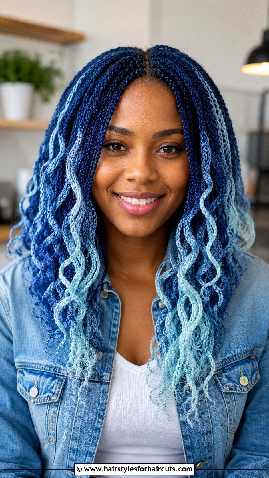 Middle Part Crochet Ocean Wave - 25 crochet ocean wave hairstyles - 25 crochet ocean wave hairstyles