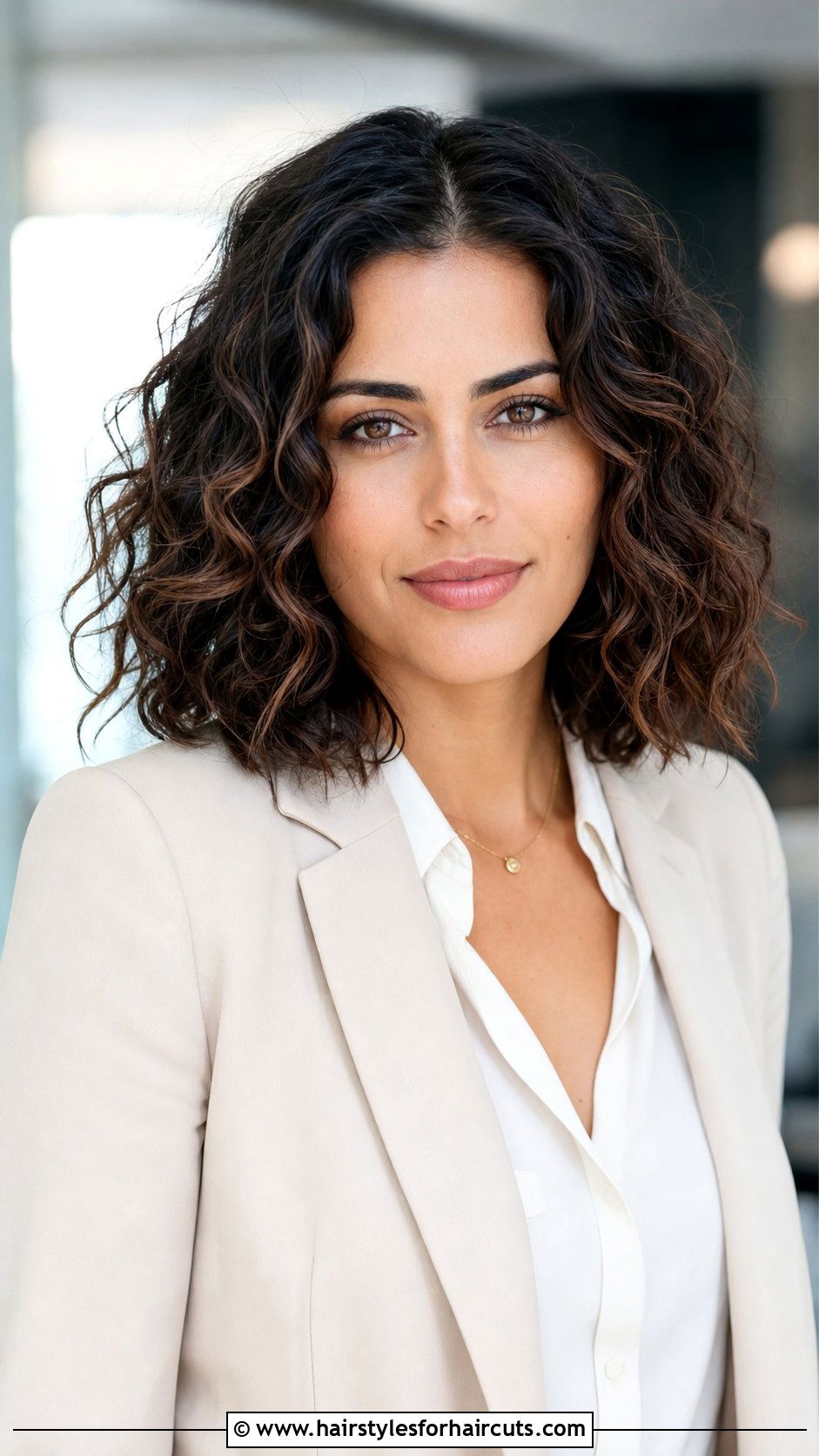 Middle Part Curly Lob - 25 middle part haircuts curly hair - 25 middle part haircuts curly hair