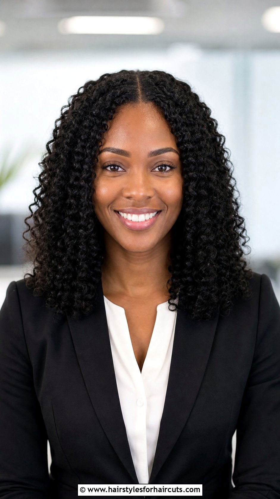 Middle Part Jerry Curl Crochet - 25 jerry curl crochet hairstyles - 25 jerry curl crochet hairstyles