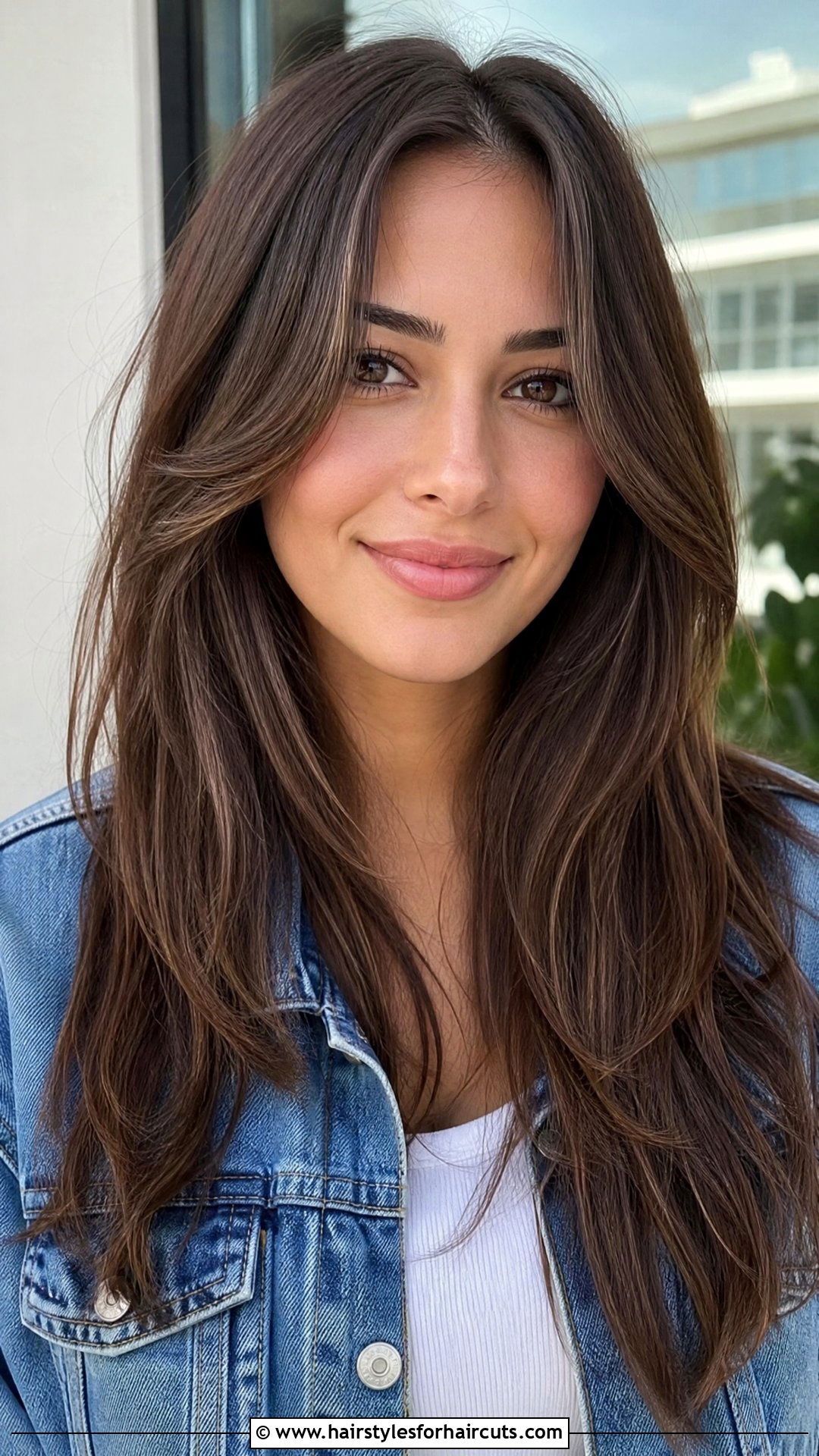 Middle Part Long Hair With Face Framing Layers - 25 middle part hairstyles for long hair - 25 middle part hairstyles for long hair