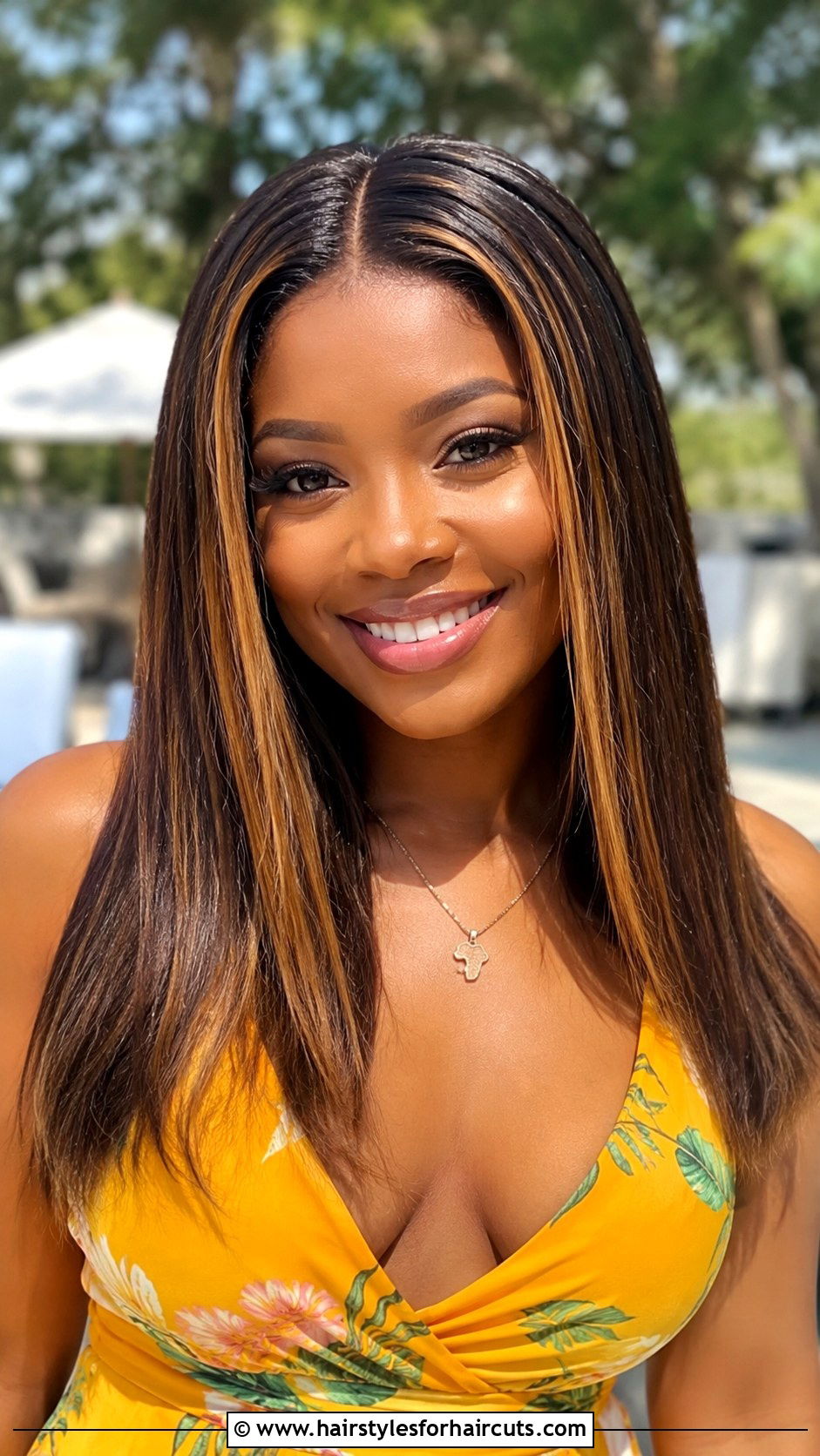 Middle Part Straight Sew In With Highlights - 25 middle part straight hair sew in hairstyles - 25 middle part straight hair sew in hairstyles