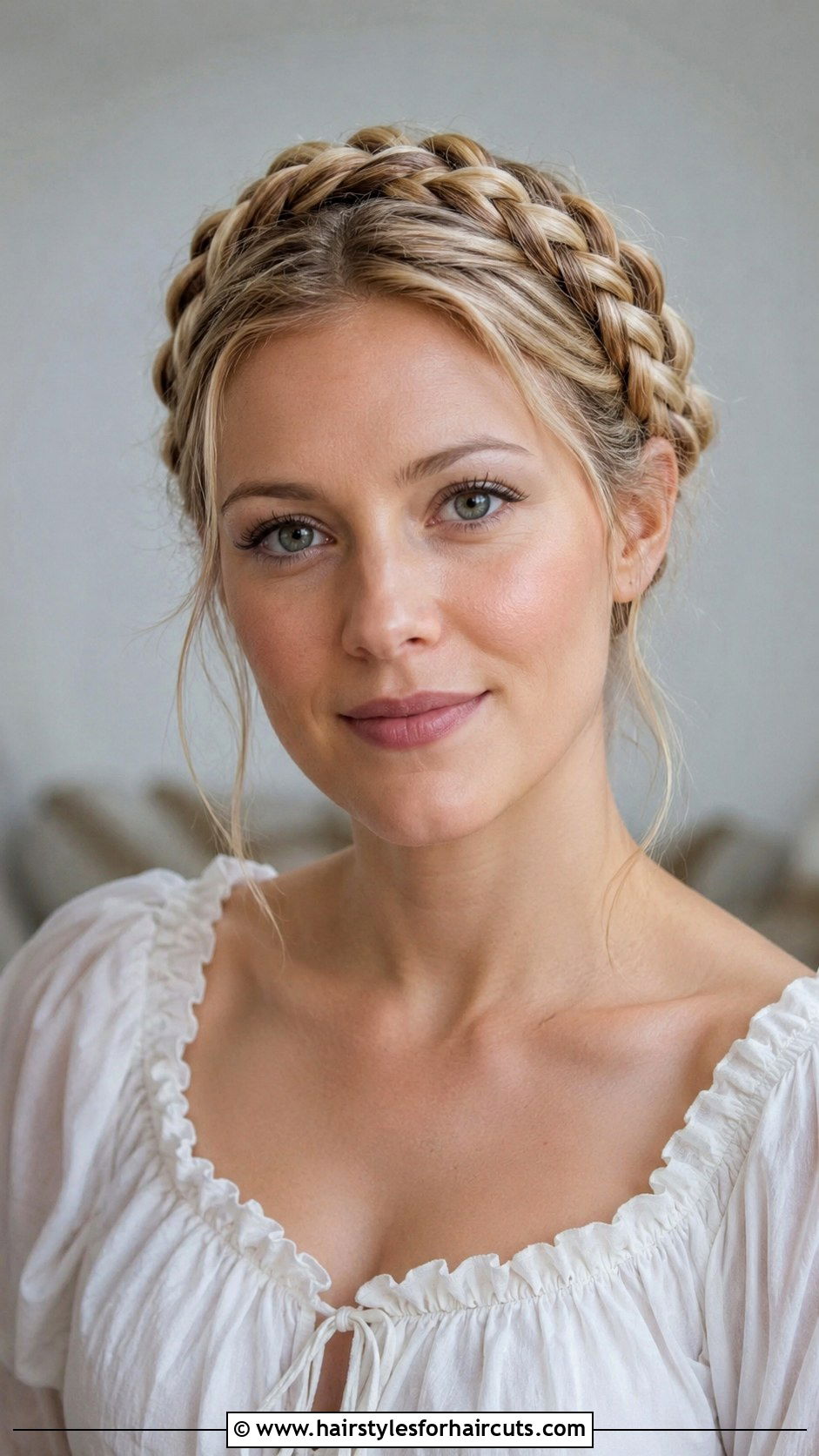 Milkmaid Braid - 25 cute hairstyles - 25 cute hairstyles
