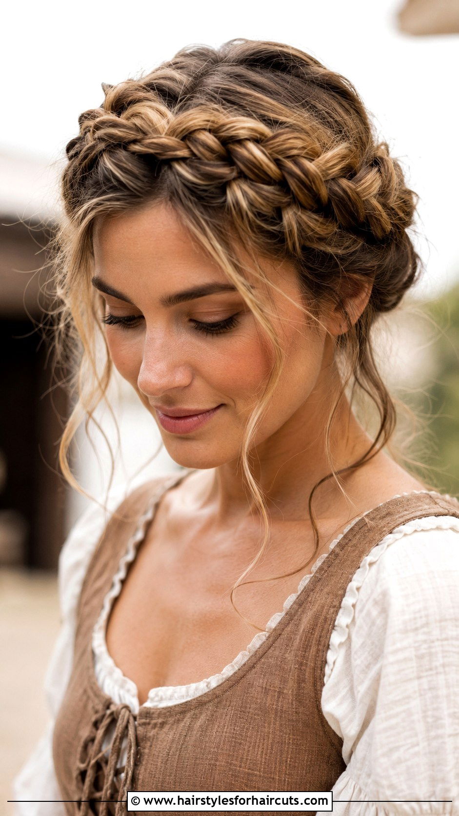 Milkmaid Braid Boho Hair - 25 boho hairstyles - 25 boho hairstyles