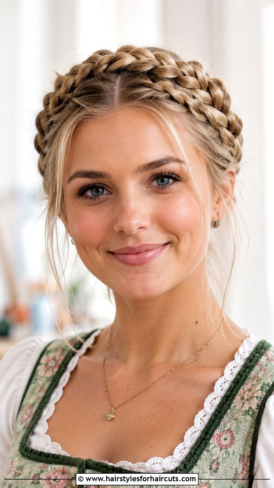 Milkmaid Braids - 25 ski hairstyles - 25 ski hairstyles