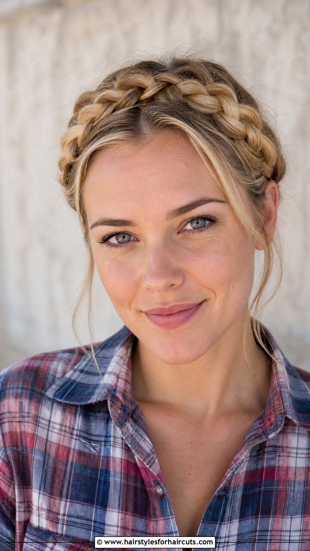 Milkmaid Braids - 25 winter hairstyles - 25 winter hairstyles